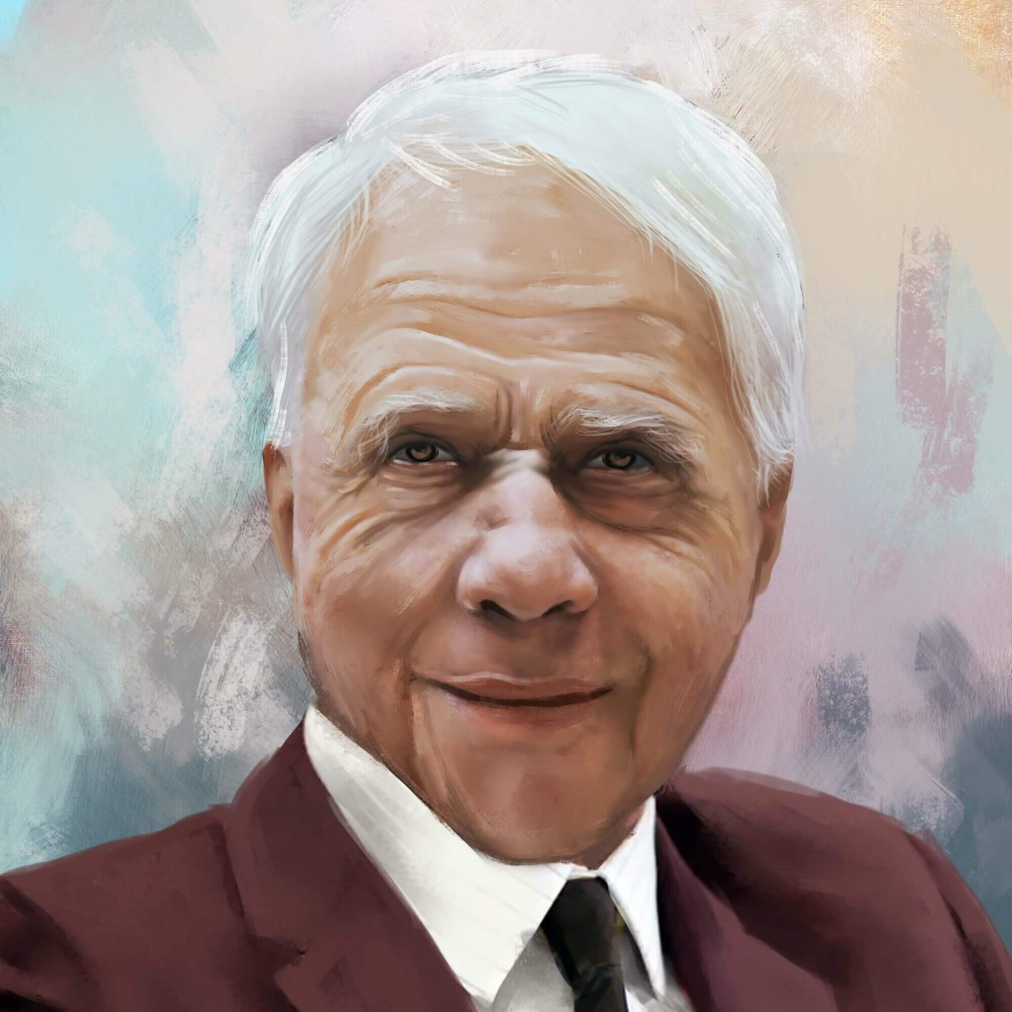Robert Frost Portrait